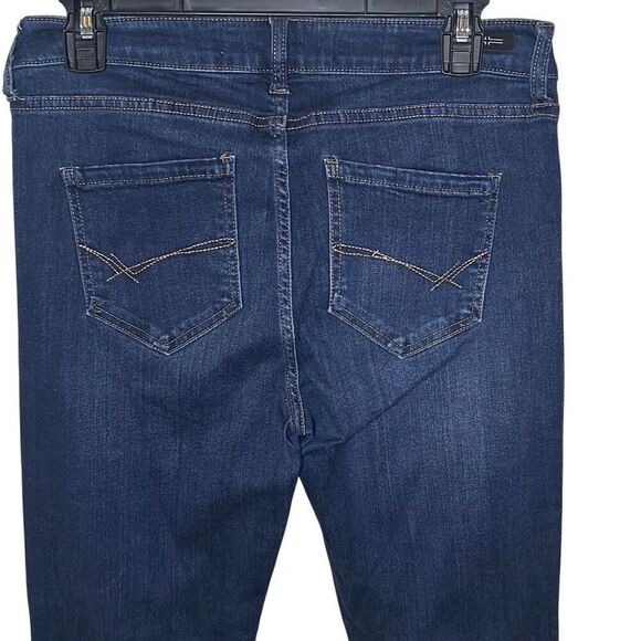Liverpool Women’s Size 10 Straight Leg Jeans Blue Dark Wash Denim Stretch NWOT - Picture 6 of 7